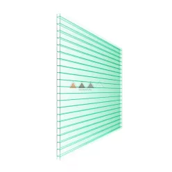 Polikarbonát Sunlite CL SDP Smart green 10 mm 2100*7000