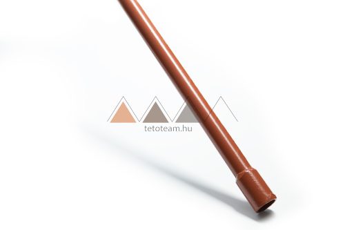 TT Korlát elem 2 fm/db Horg.+Festett Ral 8004 Téglavörös     