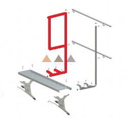 TT Tetőjárda Végzáró Oszlop H.+Festett Ral 7016 Antracit    