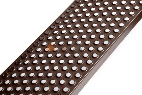 TT Járórács 250 mm*400 mm H.+Festett Ral 8014 Barna         