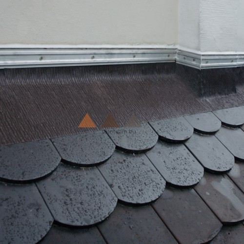 TT Kémény és Falszegély Easy-Form 300 mm 5 fm Cinkszürke    