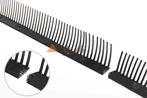 TT Eresz Lezárófésű 55 mm Fekete SLIM                                         