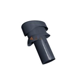   TT Szellőzőcső Rövid KE 8026 DN 100 Antracit KLOBER         