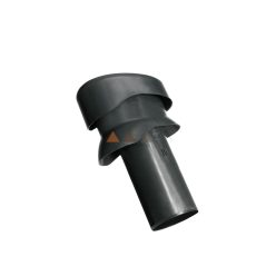   TT Szellőzőcső Rövid KE 8026 DN 100 Fekete KLOBER           