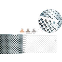   TT Eresz Szellőző Szalag 8,8cm Alu.  Fehér - Natúr  10 fm/tekercs