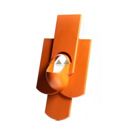   TT Alapcs.Hódfarkú Kettősfedés KE1060 Téglavörös KLOBER DN 100