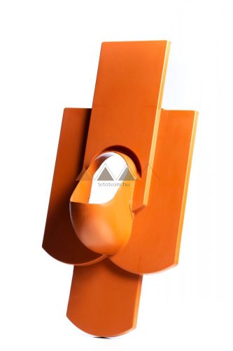 TT Alapcs.Hódfarkú Kettősfedés KE1060 Téglavörös KLOBER DN 100