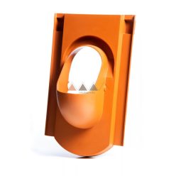   TT Alapcs.Hódfarkú Koronafedéshez KE0029 Téglavörös KLOBER DN 100