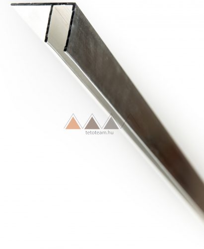 Polikarbonát Tartozék Alumínium F - profil 10 mm  6350 mm   