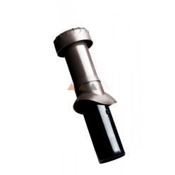 TT Szellőzőcső+Sapka KE 8035 DN 100 Barna KLOBER