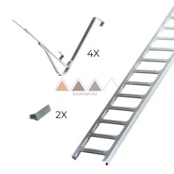 TT Fém Hófogórács Garnitúra 200mm x 3000 mm Horganyzott