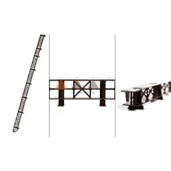 TT Eresz Szellőzőléc  Barna 1000 mm