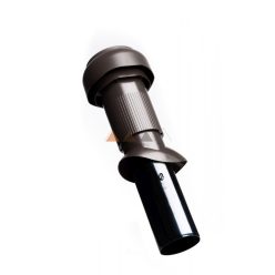 TT Szellőzőcső KE 8009 DN 100 VENT Barna KLOBER