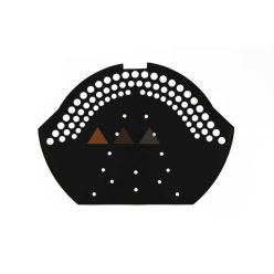 TT Kúpcserép-Lezáró PVC Fekete KLOBER