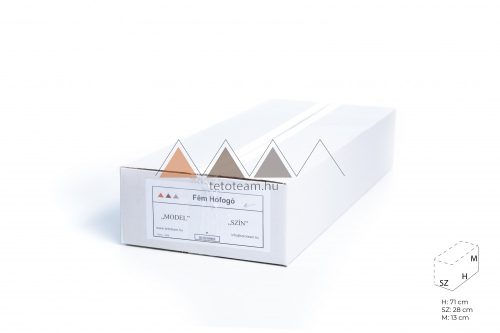 TT Fém Hófogó Beton (C-380) Borvörös RAL 3009