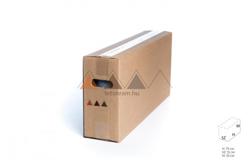 TT Kémény és Falszegély Top-Flex Pro 300 mm 5 fm Barna