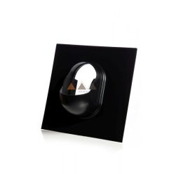 TT Alapcs. Zsindely-Pala 40*40 DN125 KE2254 Fekete KLOBER