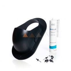 TT Alapcserép Korcolt lemezhez szet DN 100 KE 4010 Antracit