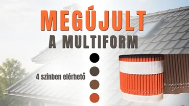 Megújult MultiForm alumínium szegély – továbbfejlesztett kivitel